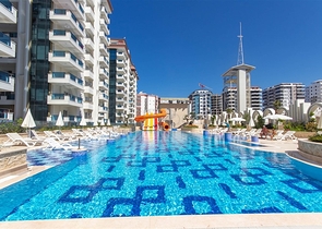 Двухкомнатная квартира в районе Махмутлар