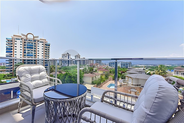 Квартира 1+1 в новом комплексе в районе Махмутлар