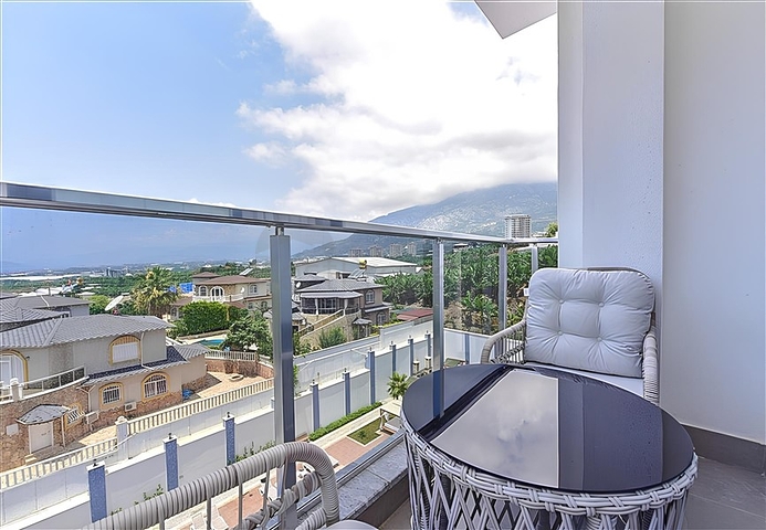 Квартира 1+1 в новом комплексе в районе Махмутлар