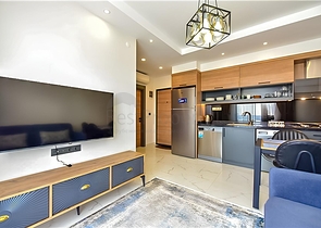 Квартира 1+1 в новом комплексе в районе Махмутлар