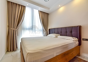 Квартира 1+1 в новом комплексе в районе Махмутлар