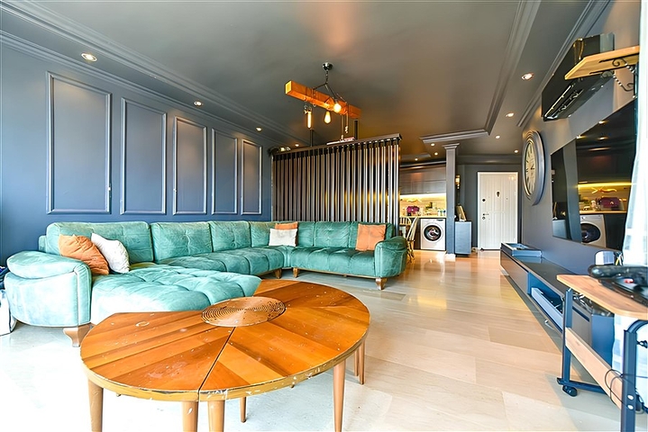 Светлая просторная квартира в районе Тосмур