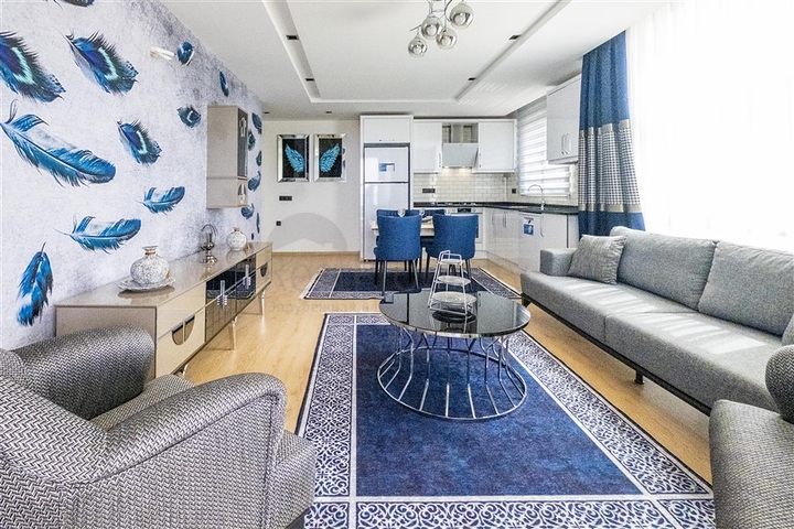 Меблированная квартира 2+1 в новом комплексе в районе Каргыджак