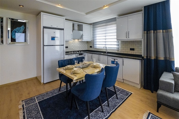 Меблированная квартира 2+1 в новом комплексе в районе Каргыджак