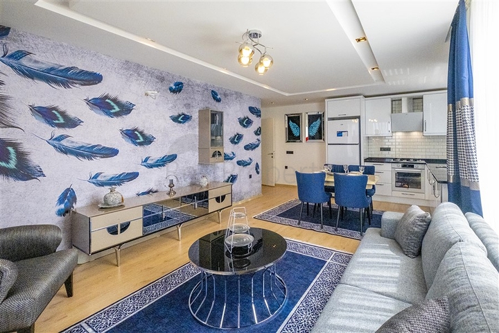 Меблированная квартира 2+1 в новом комплексе в районе Каргыджак