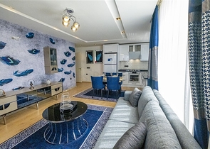 Меблированная квартира 2+1 в новом комплексе в районе Каргыджак