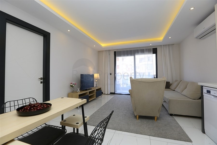 Апартаменты в центре Алании в 800 м от моря