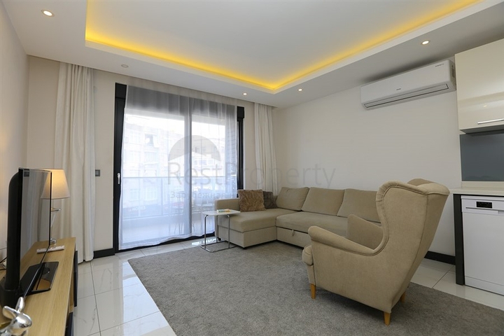 Апартаменты в центре Алании в 800 м от моря