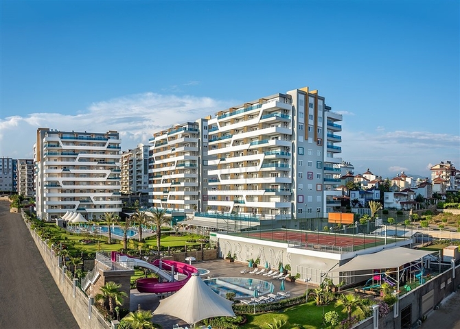 Меблированная квартира планировки 2+1 в районе Авсаллар