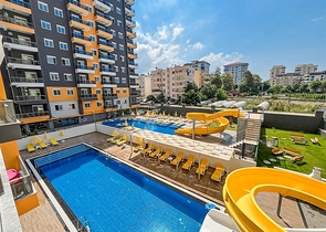 Квартира 2+1 в 200 м от моря врайоне Махмутлар