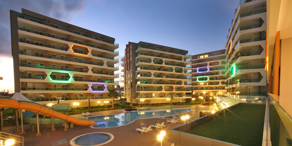 Квартира 2+1 в комплексе с отельной инфраструктуро