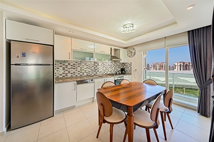 Квартира 2+1 в комплексе с отельной инфраструктурой в районе Авсаллар