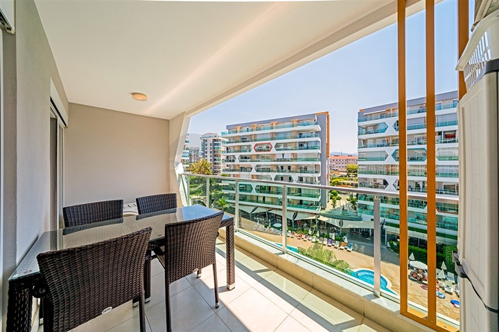 Квартира 1+1 в районе Авсаллар в 750 м от моря 