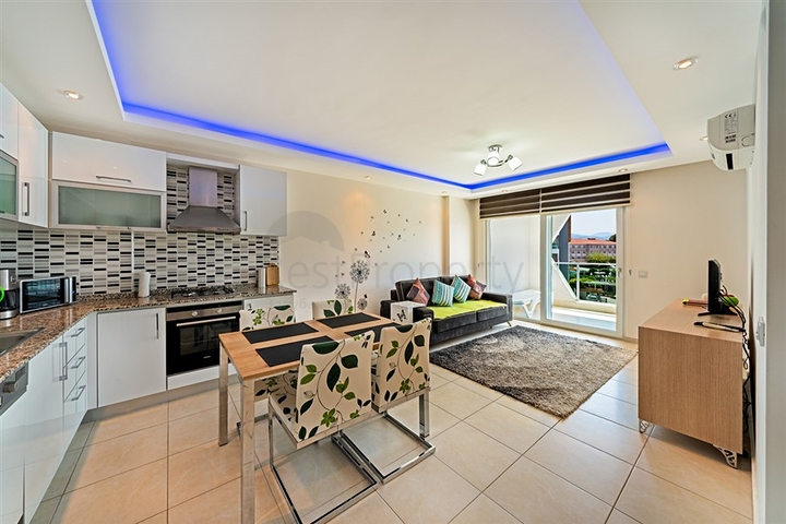 Квартира 1+1 в районе Авсаллар в 750 м от моря 