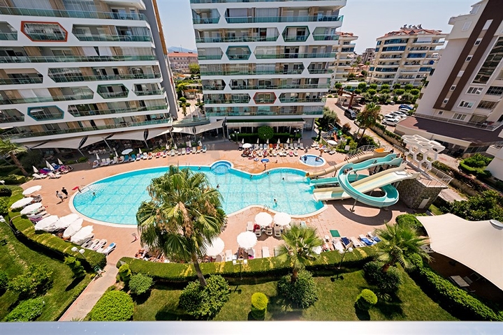 Квартира 1+1 в районе Авсаллар в 750 м от моря 