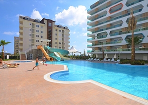 Квартира 1+1 в районе Авсаллар в 750 м от моря 