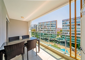 Квартира 1+1 в районе Авсаллар в 750 м от моря 