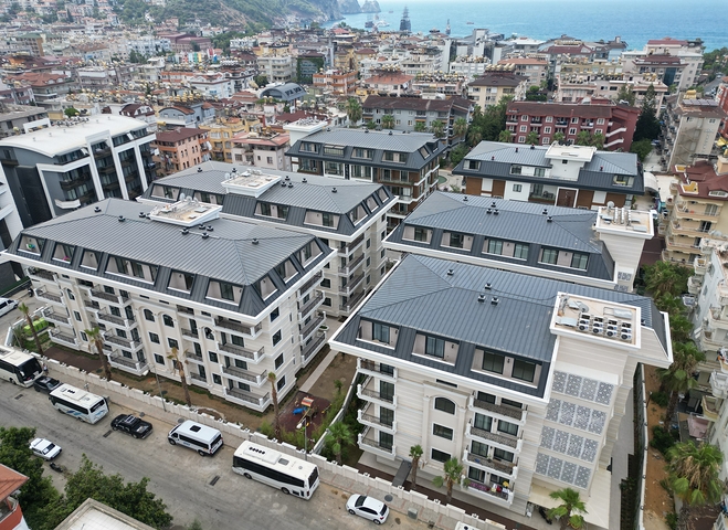 Двухкомнатная квартира в новом комплексе в районе Клеопатра