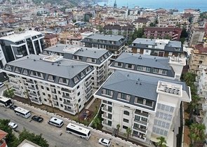 Двухкомнатная квартира в новом комплексе в районе Клеопатра