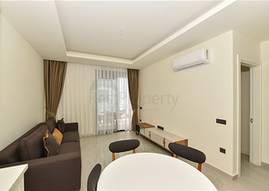 Двухкомнатная квартира в новом комплексе в районе Клеопатра