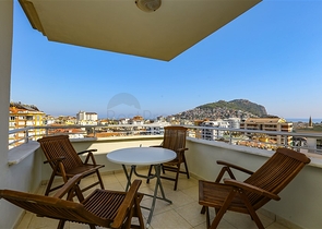 Просторная квартира 2+1 в 500 м от пляжа Клеопатра 