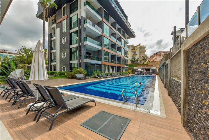 Квартира 2+1 в элитном ЖК в районе Оба