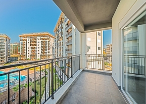 Трехкомнатная квартира в новом комплексе Авсаллара