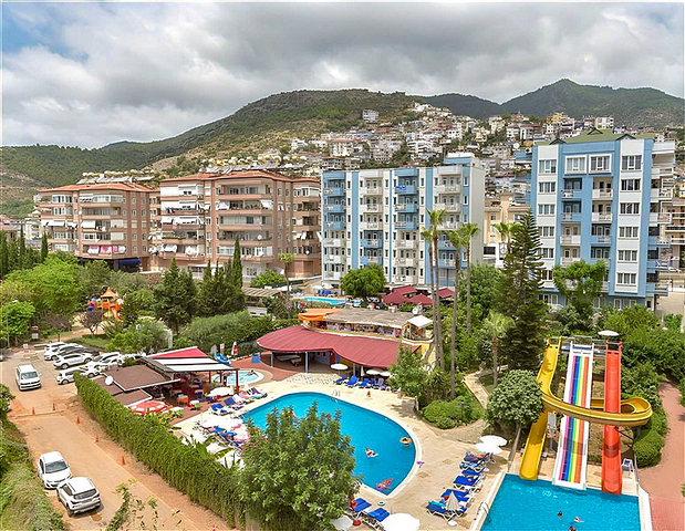 Полностью укомплектованная квартира 1+1 в районе пляжа Клеопатра