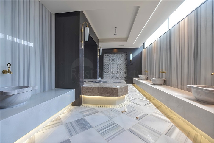 Полностью укомплектованная квартира 1+1 в районе пляжа Клеопатра