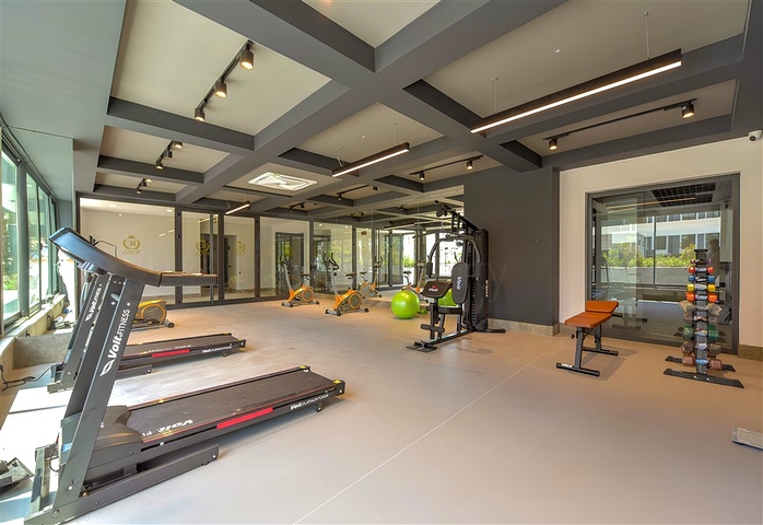 Полностью укомплектованная квартира 1+1 в районе пляжа Клеопатра