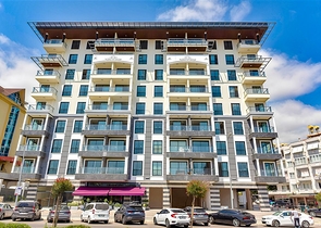 Полностью укомплектованная квартира 1+1 в районе пляжа Клеопатра