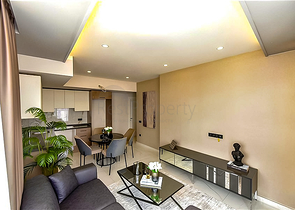 Полностью укомплектованная квартира 1+1 в районе пляжа Клеопатра