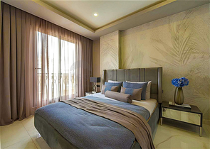 Полностью укомплектованная квартира 1+1 в районе пляжа Клеопатра