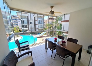 Уютная квартира 2+1 с мебелью в районе Оба