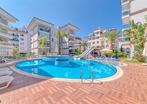 Уютная квартира 2+1 с мебелью в районе Оба