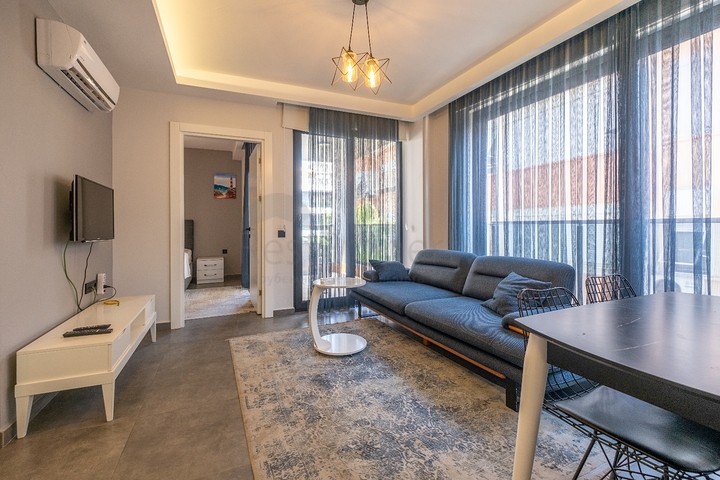 Меблированая квартира 1+1 в районе Клеопатра