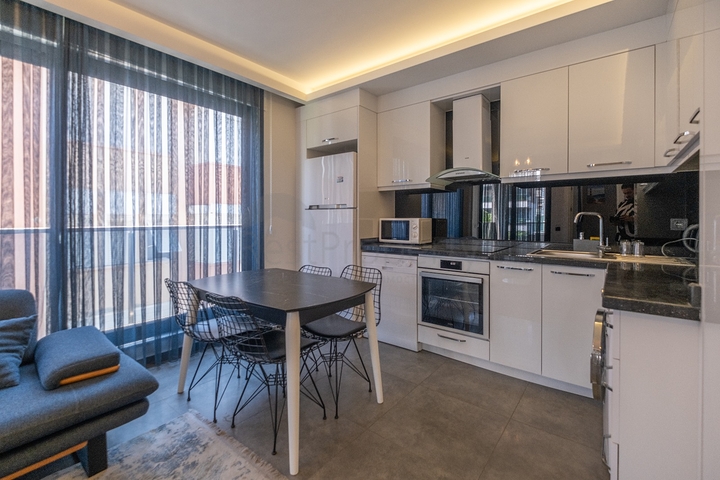 Меблированая квартира 1+1 в районе Клеопатра