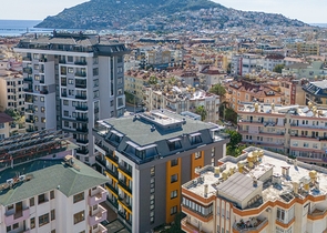 Квартира планировкой 1+1 в самом сердце Алании