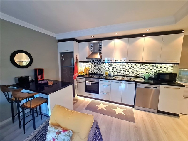 Квартира 1+1 в комплексе с инфраструктурой в районе Оба