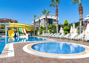 Квартира 1+1 в комплексе с инфраструктурой в районе Оба