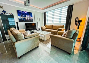 Линейная квартира 3+1 в престижном районе Оба