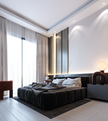 Двухкомнатные апартаменты в комплексе района Оба