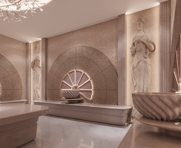 Двухкомнатные апартаменты в комплексе района Оба