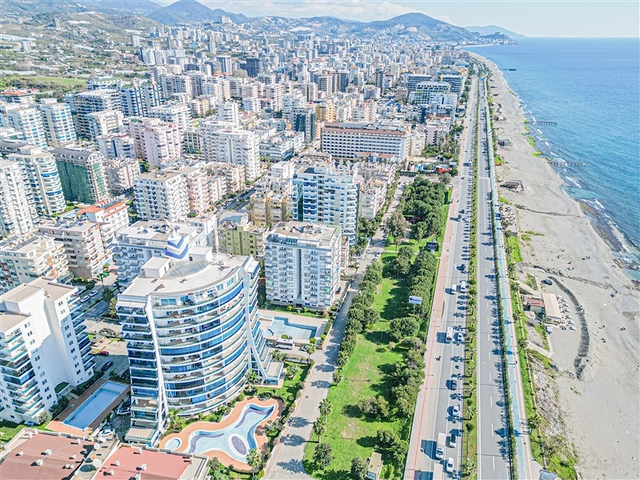 Квартира 2+1 в районе Махмутлар на первой линии