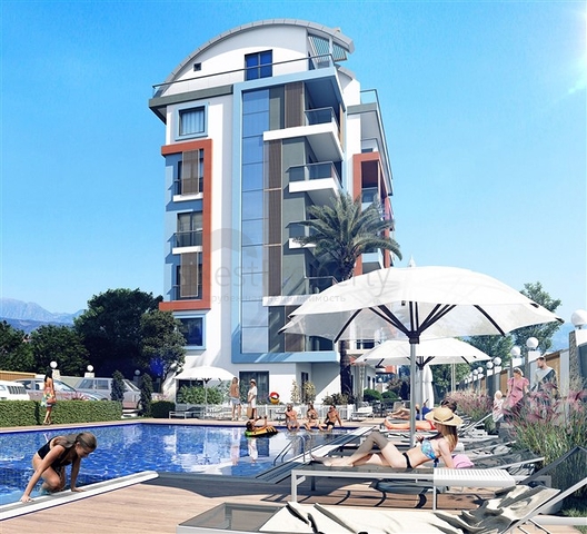 Уютная двухкомнатная квартира в Газипаша