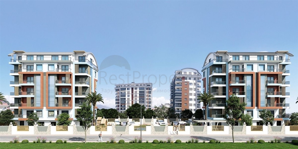 Уютная двухкомнатная квартира в Газипаша