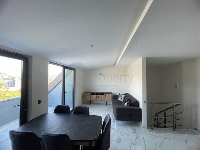 Меблированная трехкомнатная квартира в новом доме в районе Газипаша