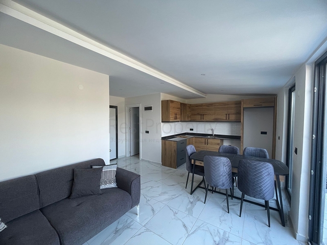 Меблированная трехкомнатная квартира в новом доме в районе Газипаша