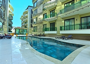 Пентхаус 2+1 в комплексе премиум класса в центре Алании 