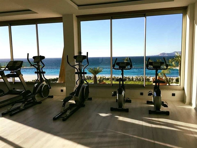 Меблированная квартира 2+1 с видом на море в районе Каргыджак